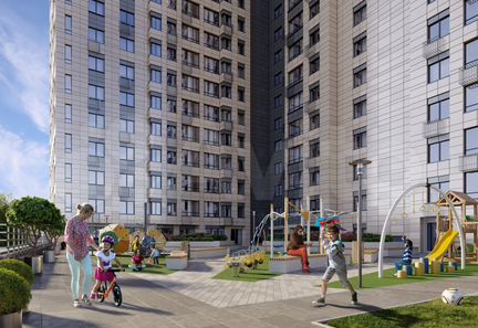 3-к квартира, 73.2 м², 5/24 эт.
