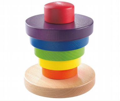 Пирамидка Haba Радужная башня