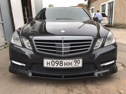 Сплиттер Mercedes E class W212 / Мерседес Е В212