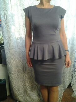 Платье casino с баской