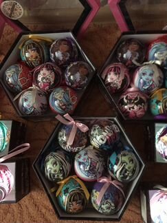 Новогодние игрушки Monster high
