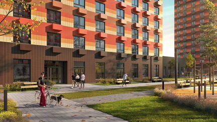 1-к квартира, 41.1 м², 7/33 эт.