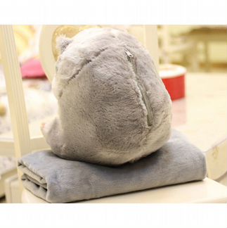 Плед-подушка хомяк