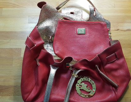 Сумка женская летняя (розовый мешок)