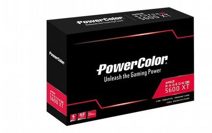 Видеокарта powercoloraxrx 5600XT 6GBD6-3DHV2/OC