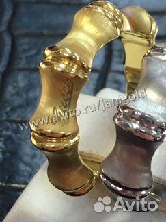 Золотые обручальные кольца Гуччи Gucci