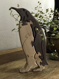 Пазл из дерева Пингвин