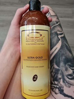 Kerarganic ultra gold Шампунь глубокой очистки и к