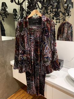 Бархатный костюм Zara