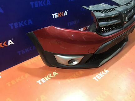 Бампер передний от рено Сандеро 2 (2013-2018 ) Д