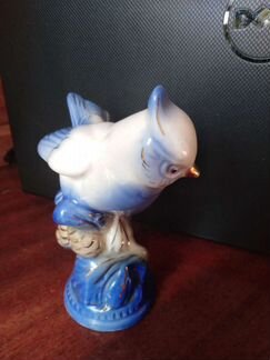 Синица. Старая Гжель