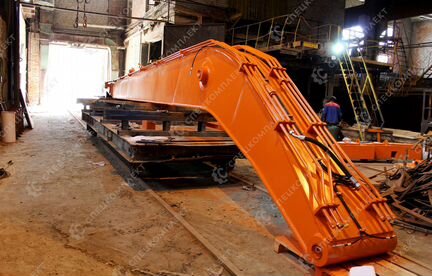 Удлиненное рабочее оборудование 15м komatsu PC200