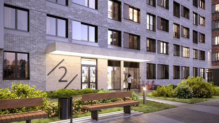 2-к апартаменты, 69.4 м², 7/15 эт.
