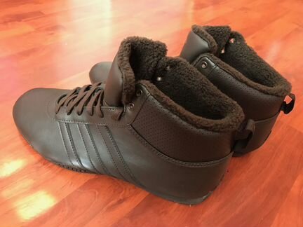 Кожаные зимние кроссовки Adidas Neo Label Германия