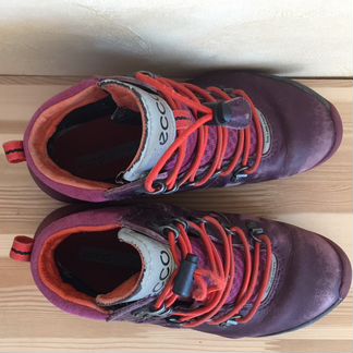 Ботинки Ecco Gore-Tex демисезон тёплые мембрана