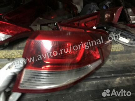 Фонарь в крыло задний правый киа рио 3 седан