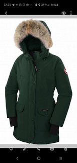 Женская парка canada goose trillium Algonquin Gree