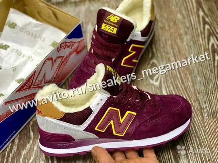 Кроссовки Зимние с Мехом Balanc 574 (36-40)