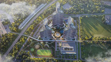 Квартира-студия, 83.4 м², 21/39 эт.