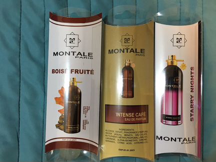 Пробники montale