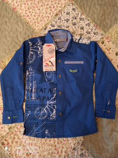 Рубашка новая нарядная для мальчика 92/2