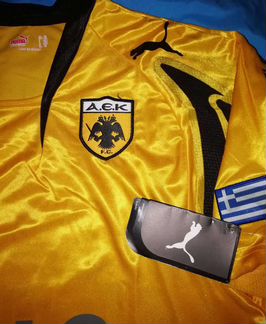 Футбольная форма Пума Аек игровая 07/08г оригинал