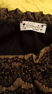 Туника, мини платье из шифона, Франция, р 42