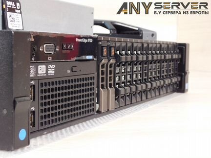 Сервер Dell R720 2x E5-2687W 64Gb H710 16x2.5