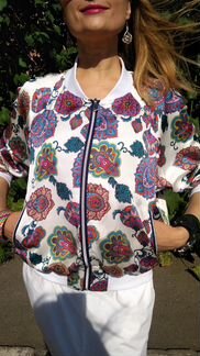 Бомбический Бомбер/куртка «неон»