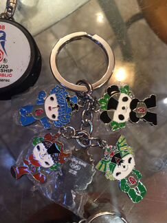 Брелоки с олимпийских игр и чм