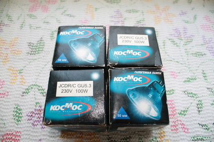 Галогеновая лампочка 100w