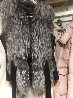 Жилет меховой женский