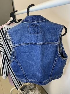 Винтажная джинсовая жилетка levis