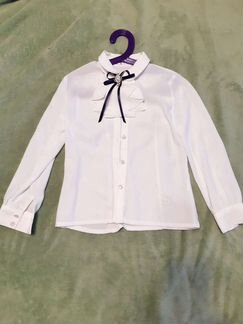 Школьная форма пакетом. Блузки, платья р-р 116-122