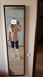 Пальто бежевое