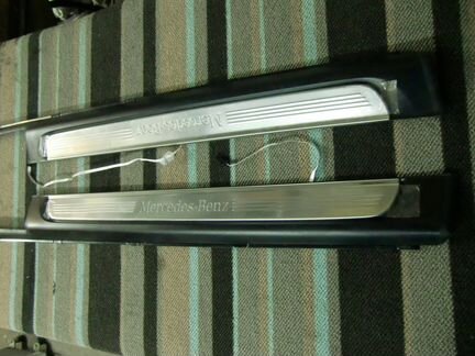 Накладка порога Mercedes W205 C205 Coupe