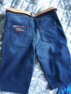 Новые джинсовые шорты и плавки 44