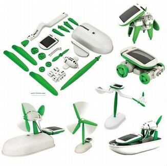 Конструктор solar robot kits 6 В 1