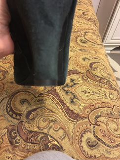 Ботинки замша