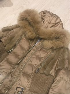 Куртка зимняя с мехом норки