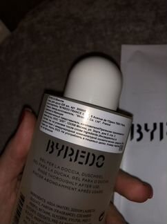 Гель для душа Byredo Blanche, новый
