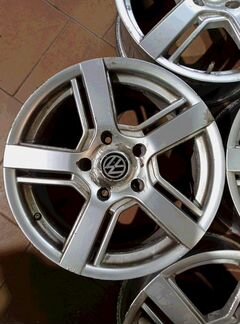 Диски бу литые R17 B на VW Touareg