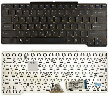 Клавиатура для ноутбука Sony Vaio VGN-SR черная