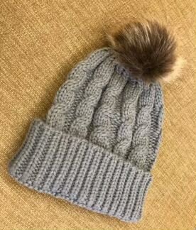 Шапка вязаная (новая)