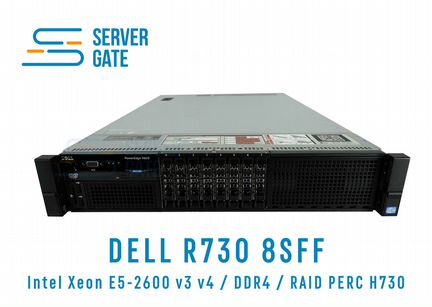 Сервер dell R730 8SFF 2 x E5-2690v3 768 GB