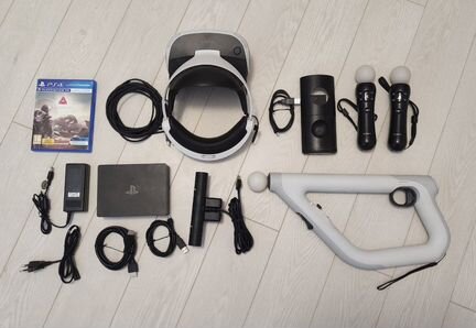 PlayStation VR V2 (версия 2) + Аксессуары + Игра