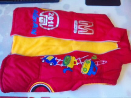 Тёплая жилетка к комбинезону (81-86) разм