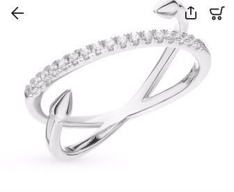 Серебряное кольцо