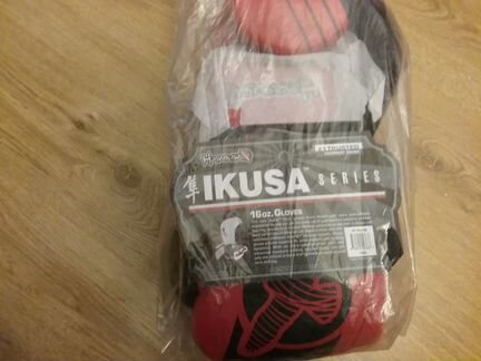 Перчатки боксерские Hayabusa Ikusa Recast(red-bl)