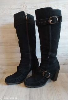 Сапоги зимние замшевые A*D р39